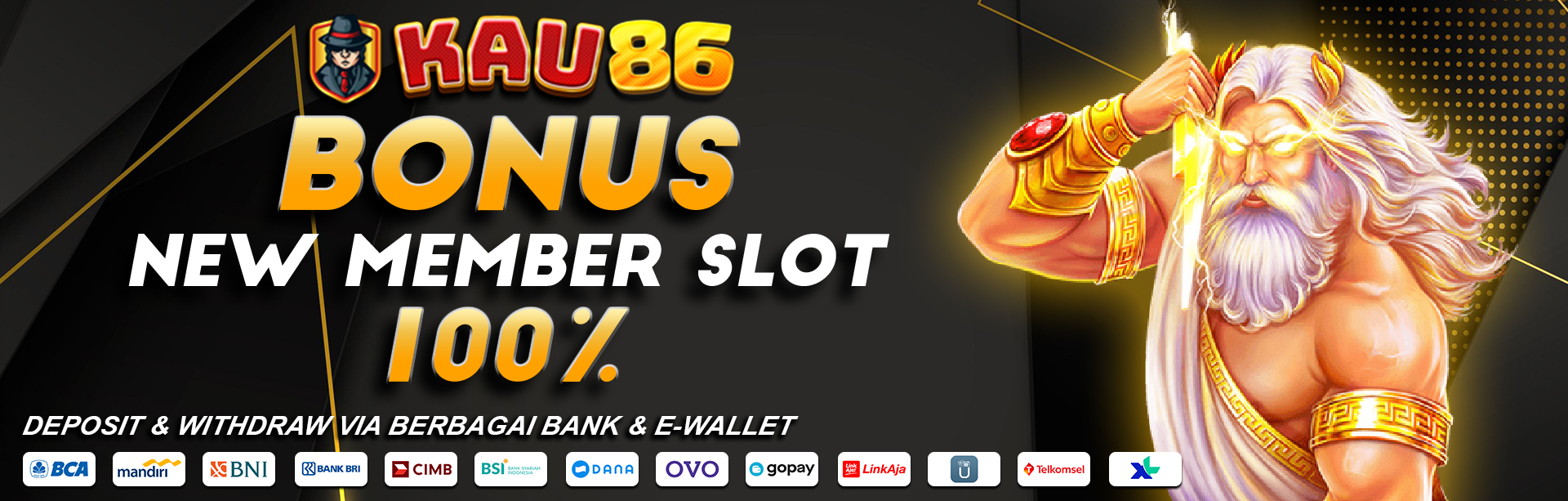 KAU86 BONUS NEW MEMBER SLOT 