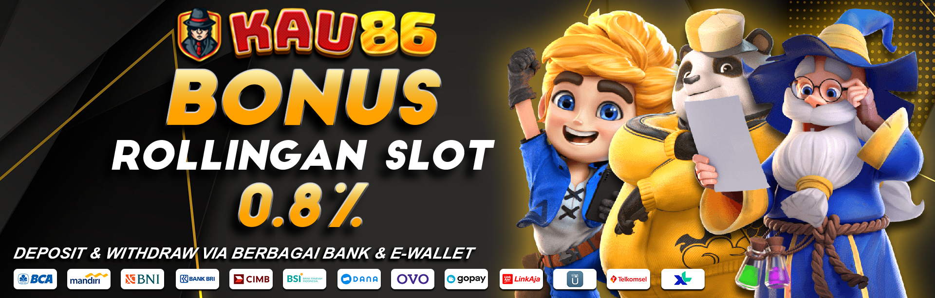 BONUS ROLLINGAN SLOT KAU86